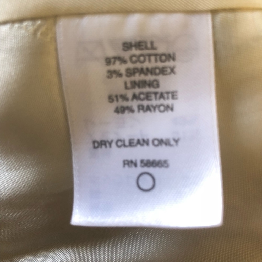 Cotton Blazer with Tie Belt - white/brown - Picture 6 of 6